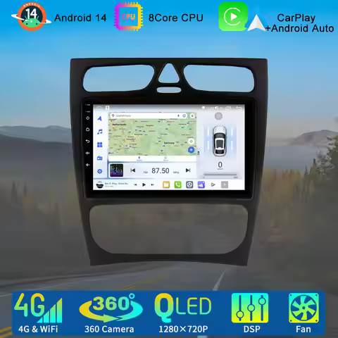 For Mercedes-Benz C-Class W203&G-Class W463 C180/C350/G500 AMG 2000-2006 10.1" All In One Car Radio 