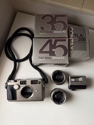 Contax G2 w/ 35mm 45mm TLA200