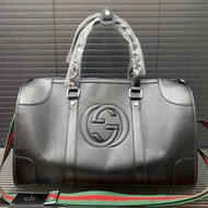 Gucci gucci Embossed Travel Bag Handbag Bag ️ Airport Bag Physical Shooting Raw Fabric.