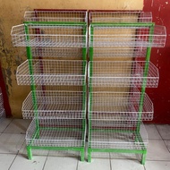 Rak ciki snack 4 susun minimalis