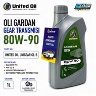 Transmission Gear Oil 80W-90 United Oil Unigear GL-5 Avanza Innova Fortuner Rush Xenia Granmax Luxio