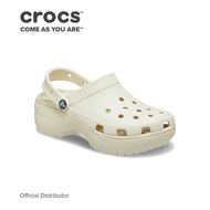 Crocs Women's Classic Platform Clog in Bone