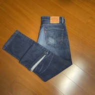 （Size 32/34版偏大） Levi’s 514tm 彈性修身直筒牛仔褲(3M33-1)