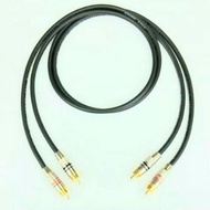Rca Audio Cable 1 meter standard Japanese Canare L2T2S cable