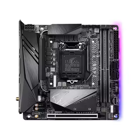 FOR GIGABYTE Z490I AORUS ULTRA LGA 1200 Intel Z490 Mini-ITX Motherboard Test ok