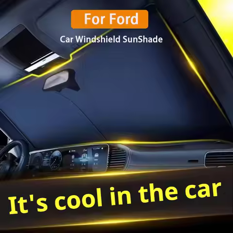 Car Windshield Sunshades Cover for Ford Focus 3 4 ST Fiesta Fusion Kuga Ecosport Mondeo MK3 MK4 Car 