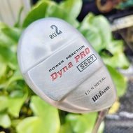U2 WILSON DYNA PRO องศา 20 ก้าน NAVICON SYSTEMATIC FLEX R SOLE ออกแบบได้ดี สอดไปกับพื้นได้ดีมาก ไม้ก