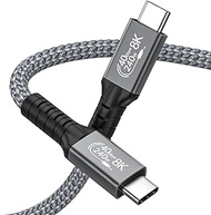 Leehitech USB 4 Cable 5FT [USB-IF Certified],40Gbps 240W Thunderbolt 4 Cable, Support 8K/5K/6k@60Hz,PD3.1 Fast Charging Compatible with Thunderbolt 4, iPhone 15 Pro Max, MacBook, XPS, Surface Pro