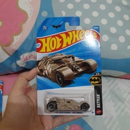 HW The Dark Knight Batmobile Diecast Toys Car Vehicle Hotwheels Hot Wheels Fun Hobbies and Collectio