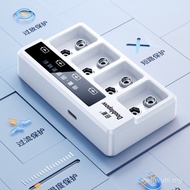 Double Volume 9V Ni-MH Battery Multifunctional Battery Charger Single Slot Independent LED Display C
