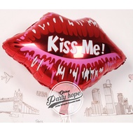 Lip foil balloon / kiss me balloon / kiss me lip balloon / lip balloon