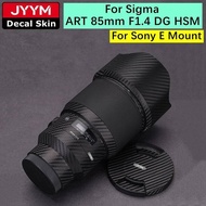 For Sigma ART 85 1.4 DG HSM (For Sony E Mount) Decal Skin Vinyl Wrap Film Camera Lens Body Protectiv