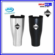 JML Arctic Flip Seal Tumbler - Black / Silver (900ml)