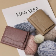 Small Wallet Female Japanese Style Student Lychee Pattern Ladies Wallet Card Holder Coin Purse Bag W