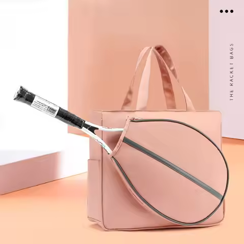 2023 Tennis Bag Portable Shoulder Bag Fitness Sports Badminton Bag Women Tennis Racket Bag Female Te