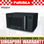 Whirlpool MS2502B Solo Freestanding Microwave Oven (25L)