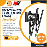 NB North Bayou Original NBC2-T 26-65 26 28 32 35 40 43 50 55 60 65 Inch TV Monitor Wall Mount Bracket NBC2-T C2T C2-T