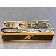 King Drag Swing Arm RS150 V1 V2 RS150R RS150V1 RS150V2 KingDrag CNC KD Slotted Lubang Racing Silver 