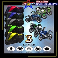 KAWASAKI Motorcycle 3Layer YMC Motor Cover watwrroof dustprof sunprof NINJA-H2 H2R ZX-4R ZX-6R NINJA