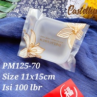 Plastic Mooncake 100 to 125gr PMC 12570 Cookies Pia Snowskin