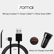 70Mai Charging Cable For 70Mai car charger A800S 70Mai A500S 70Mai 1S D06 D07 D10 M300 70Mai Cable M