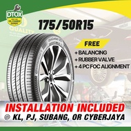 [Installation Provided] New Tyre 175/50R15