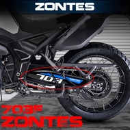 For ZONTES 703F F703 703 F Motorcycle Rear Swing Arm Decal Body Decoration Sticker Zontes 703F ADV M