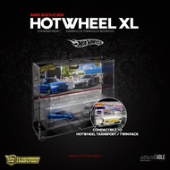HOTWHEEL XL KOTAK ACRYLIC Mini GT Acrylic Display Box for 1:64 Diecast Car Model Display( INNO64, PO