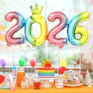Happy New Year Theme Balloon Individual Package Aluminum Welcome Balloon(size48*96cm) J9b8
