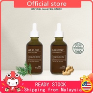 Lab On Hair 2Pcs HairFall Control Ampoule - Reduces Hair Loss Rambut Rontok with PDO and Ginger