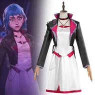 Jinx League of Legends Arcane Costume - Perfect for Cosplay and Halloween