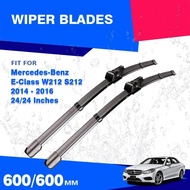 For Mercedes Benz E Class W212 S212 2014 2015 2016 Facelift Front Wiper Blades Accessories Windshiel