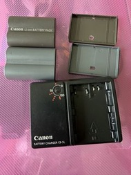 Canon 相機電池充電器 CB-5L + 電池