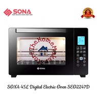 SONA 45L Electric Digital Oven SEO2247D | SEO 2247D (2 Years Electrical Parts Warranty)