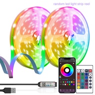 led light strip lampu led lampu siling Cross-Border Exclusive Supply Random RGB Light Strip LED Rand