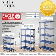 DIY Storage Rack plastic/ Heavy Duty/storage rack/Rack Dapur/Rack store