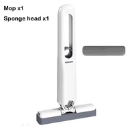 Squeeze Mop Kitchen Car Cleaner Mop Desk Cleaner Household Cleaning Mop Sponge Mop Lazy Mop 迷你拖把