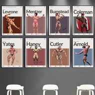 Motivation Bodybuilder Poster Bumstead Coleman Mr Olympia Art Prints Gym Canvas Painting Wall Art Pi
