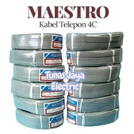 4C Telephone Cable (1x4Cx0.6mm) MAESTRO Cable Brand