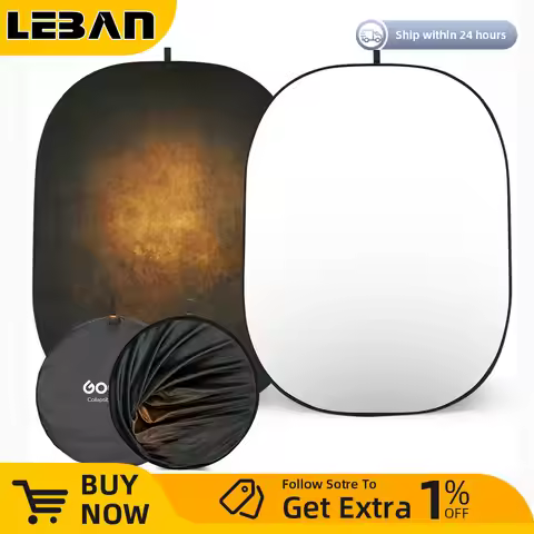Godox Collapsible Backdrop 1.5mx2m Soft Portable Foldable Panel For retro baby Professional Portrait