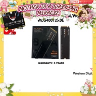 [ผ่อน 0% 10 ด.][แถมเพิ่ม! แผ่นรองเม้าส์ GAMING] WD BLACK SN850X 4TB R7300/W6600 WDS400T2X0E/ประกัน 5