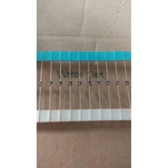Diode zener 6v2 6.2Volt 1/2 Watt price (10 pcs)