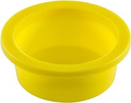 Caplugs 99394888 Plastic Tapered Cap and Plug with Wide Thick Flange WW-221, PE-LD, Cap OD 2.015" Plug ID 2.228", Yellow (Pack of 20)