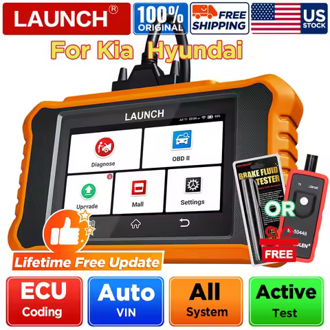 LAUNCH Creader Elite V2.0 fit for Kia and Hyundai Bi-Directional Scan Tool, All Reset Functions, Ful