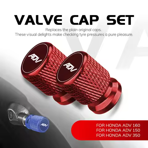 For Honda ADV160 ADV150 ADV350 ADV 160 ADV 150 ADV 350 Motorcycle Standard Valve Cap Set Tire Caps S