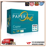 PUTIH Paper One A3 70GSM/75GSM/80GSM 450's/500's/Fotostat Paper/White Paper/Simili Paper/A3 Paper/Pa