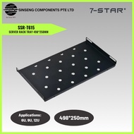 Wall Mount Network Cabinet Server Rack Tray 498×250mm (For 6U–15U Rack)