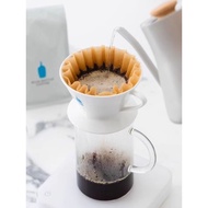 Bluebottle Hand Brew Coffee Set Coffee Customized Filter Cup Hand Brew Coffee Extraction Cup Drip Appliance Blue Bottle Filter Cup