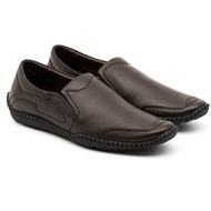 Giày lười nam da bò Giày công sở nam Giày nam cho lái xe ô tô Giày slip on nam da bò in vân cá sấu g