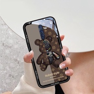 Couple new phone case OPPO Reno2 hard phone case OPPO Reno2F fashion cartoon silicone phone case